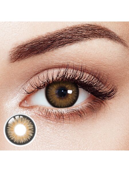 Mocha Mystique Brown 6 Month Contact Lenses | 2 Pcs
