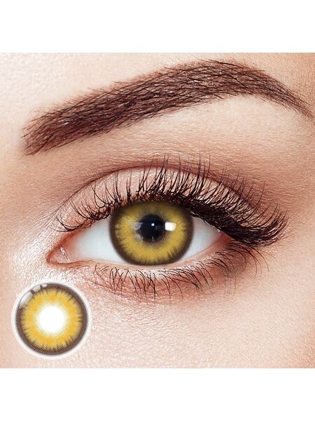 Zodiac Yellow Prescription 6 Months Contact Lenses | 2pcs