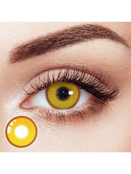 Aureole Yellow Prescription 6 Months Contact Lenses | 2 Pcs