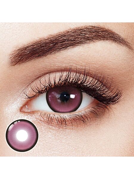 Hoop Purple Prescription 6 Months Contact Lenses | 2 Pcs