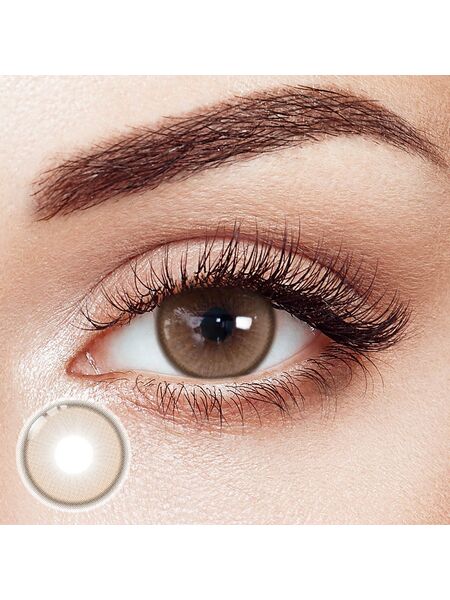 Loom Light Brown Prescription Daily Contact Lenses | 2 Pcs