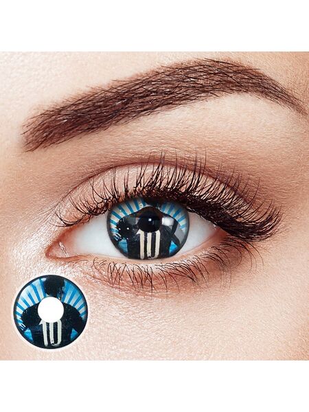 Azul Flash Costume Yearly Contact Lenses | 2 Pcs