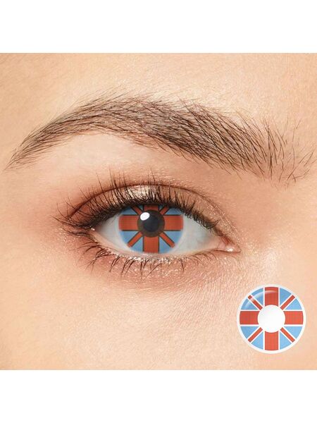 British Flair Costume Yearly Contact Lenses | 2 Pcs