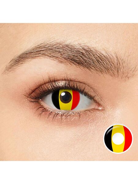 German Glory Costume Yearly Contact Lenses | 2 Pcs