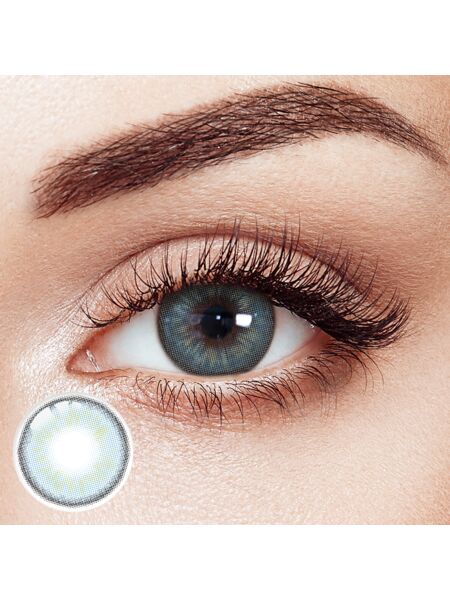Moss Veil Blue 6 Months Contact Lenses | 2 Pcs