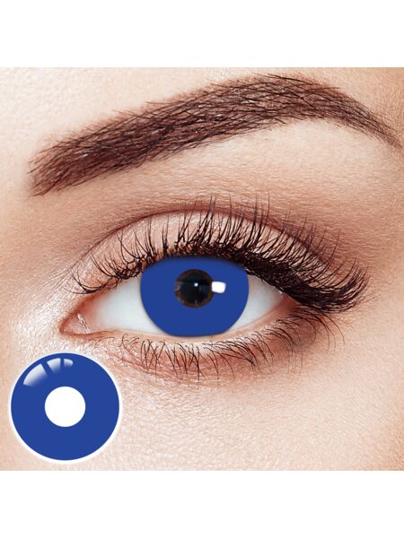 Haunted Blue Costume 6 Months Contact Lenses | 2 Pcs