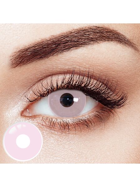 Nightmare Pink Costume 6 Months Contact Lenses | 2 Pcs