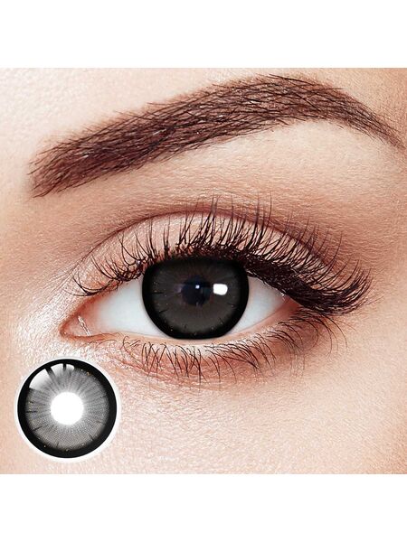 Luminous Abyss Gray 6 Month Contact Lenses | 2 Pcs