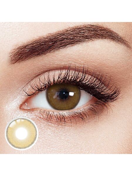 Serene Lagoon Brown 6 Month Contact Lenses | 2 Pcs