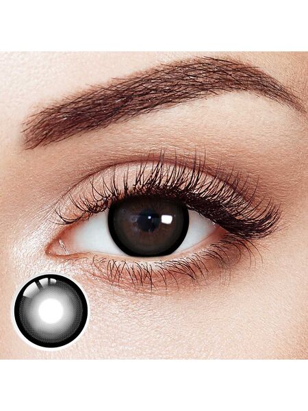 Sleepless Diary Black 6 Month Contact Lenses | 2 Pcs