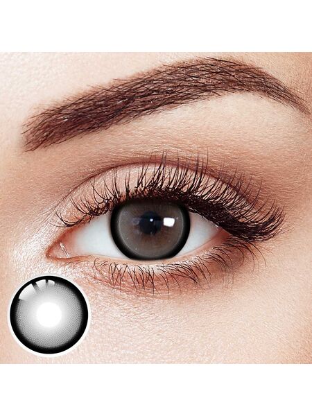 Ethereal Cosmos Gray 6 Month Contact Lenses | 2 Pcs