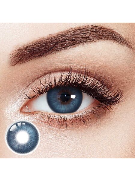 Indigo Spark Blue 6 Month Contact Lenses | 2 Pcs