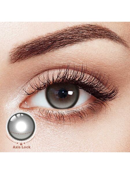 Stable Glow | Rose Gray 6 Months Contact Lenses | 2 Pcs