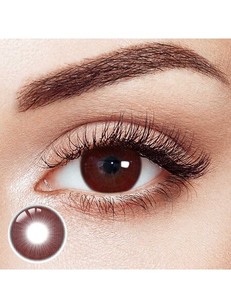Clover Mist Red 6 Months Contact Lenses | 2 Pcs