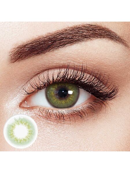 Catrii Olive 6 Months Contact Lenses | 2 Pcs