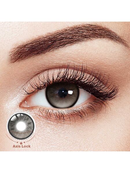 Lume Grey Yearly Contact Lenses | 2 Pcs