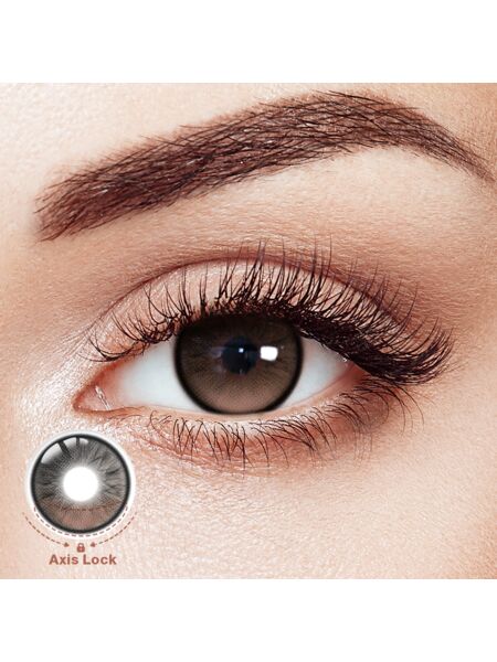Lume Brown Prescription Yearly Contact Lenses | 2 Pcs