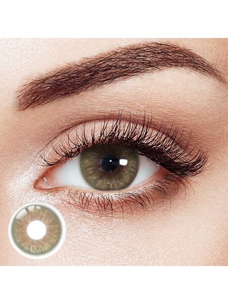 Sage Whisper Green 6 Month Contact Lenses | 2 Pcs
