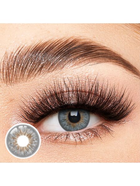 Peacock Gray Yearly Contact Lenses