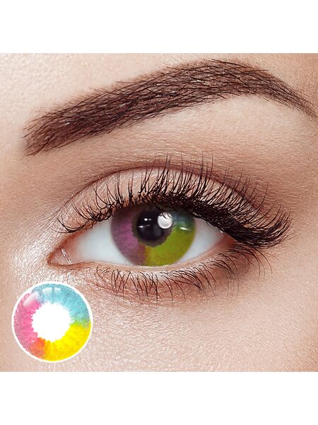 Candy Prism Costume Yearly Contact Lenses | 2PCS