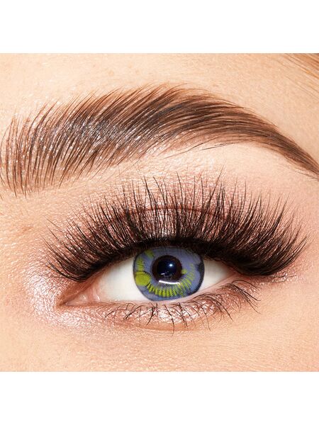 Lunar Earth Gray Costume Yearly Contact Lenses