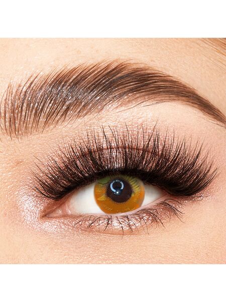 Lunar Earth Brown Costume Yearly Contact Lenses