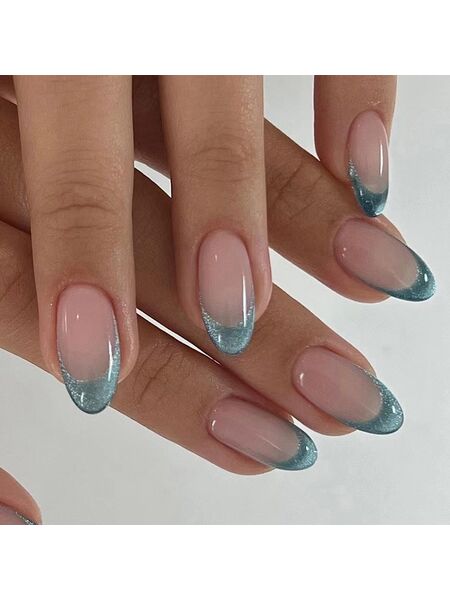 Poseidon Blue Nails