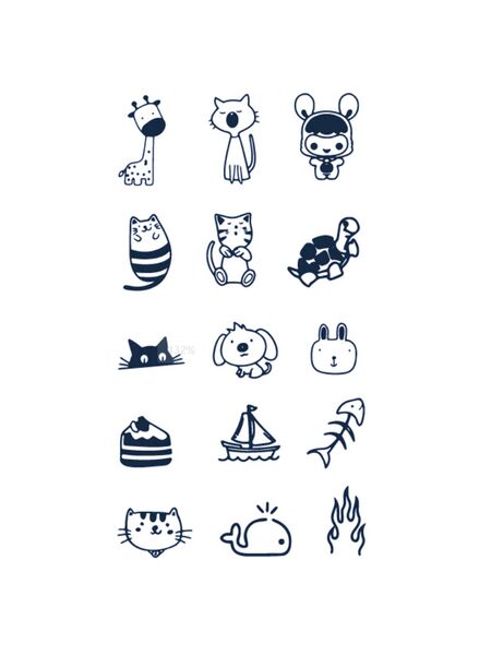 Joyful Critters & Quirky Moments Tattoos
