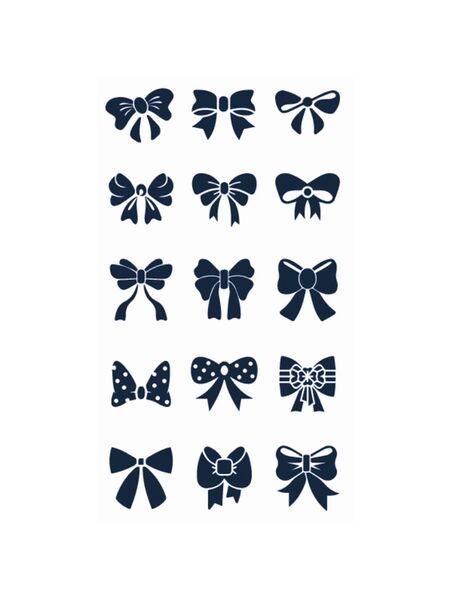 Charming Bows Tattoos