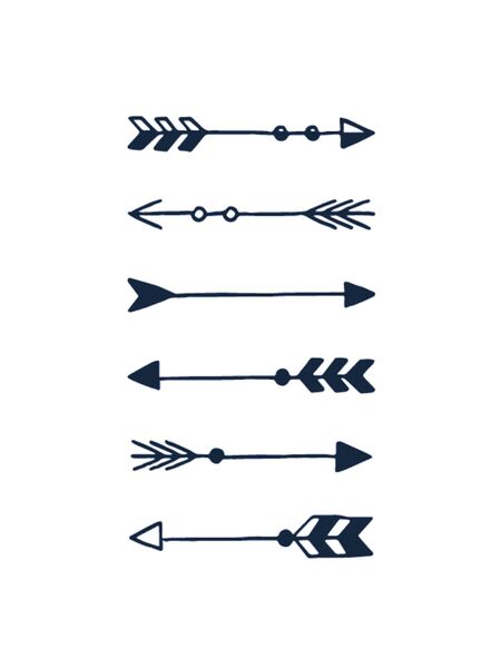 Direction & Style Arrow Tattoos
