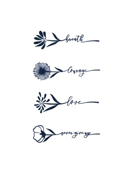 Floral Inspirations Tattoos