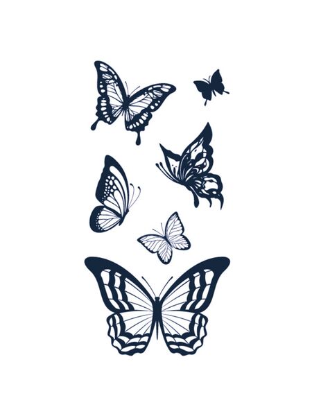 Wings of Transformation Butterfly  Tattoos