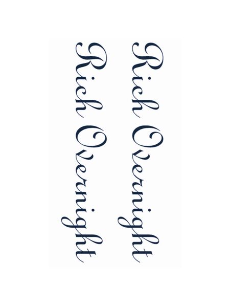 Overnight Ambition Tattoos