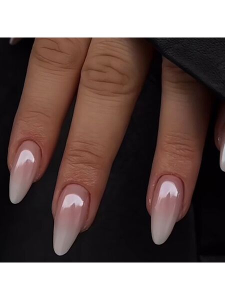 Romantic Champagne Nails
