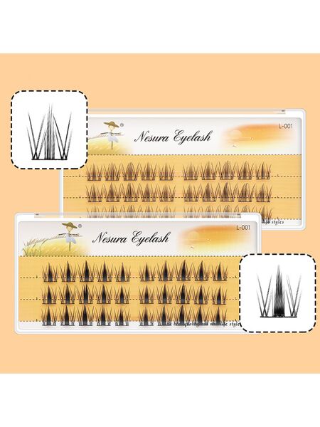 Radiant Reverie 3 Rows Segmented Natural Lashes