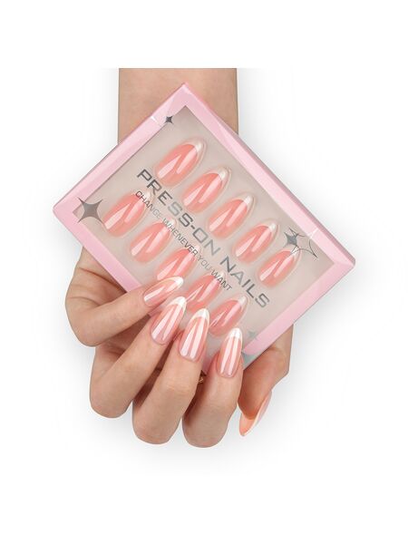 Ivory Pink Nails