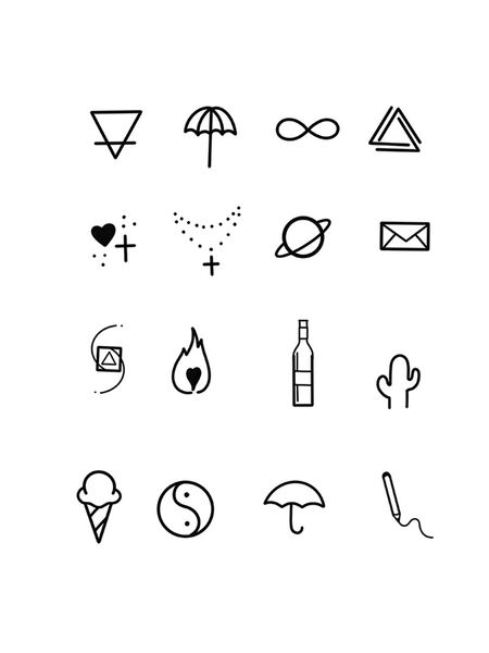 Symbols of Self Tattoos