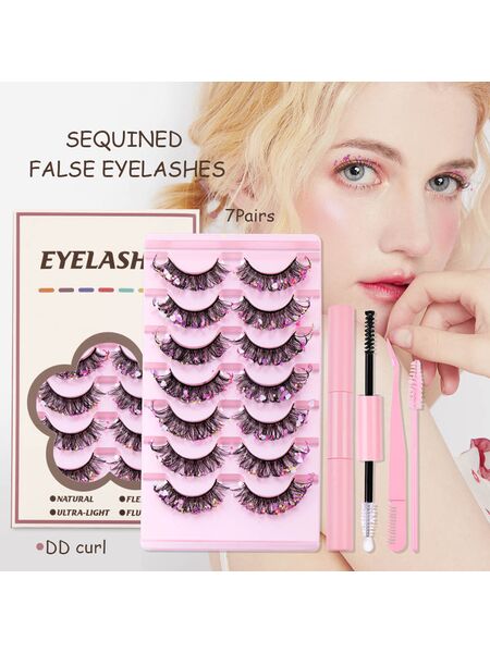 Stardust 7 Pairs Natural Lashes