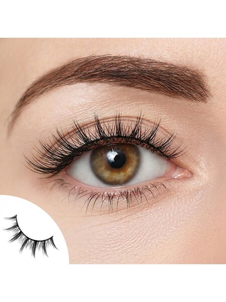 Tropical 10 Pairs Natural Glue-on Lashes