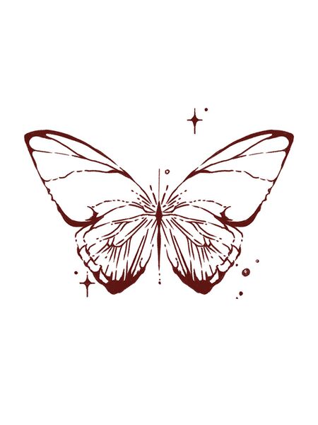 Cocoa Bow Charm Tattoos