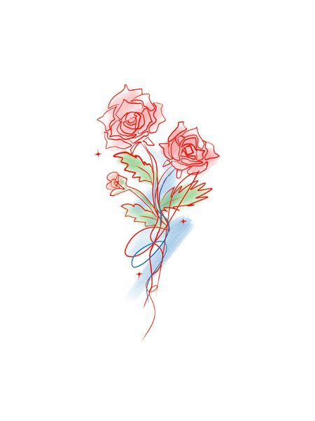 Petal Whisper Tattoos