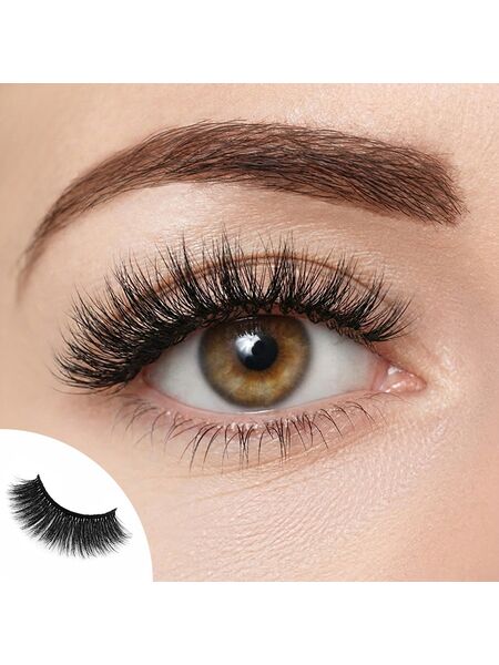 Magic Hour 5 Pairs Natural Glue-on Lashes
