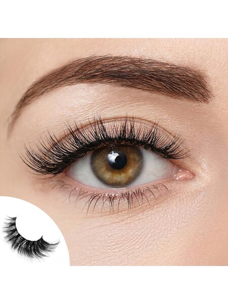 Miss Jealousy 5 Pairs Natural Glue-on Lashes