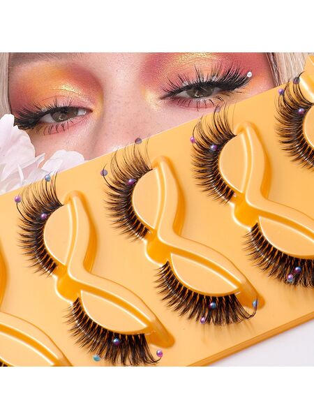 Flirty Smile 5 Pairs Natural Lashes