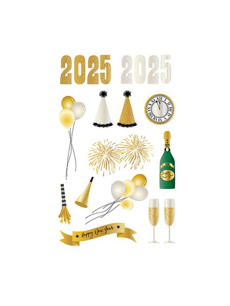 Golden Countdown Glam Tattoos