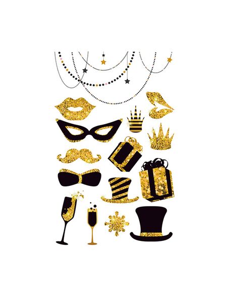 Gilded Gifting Glow Tattoos