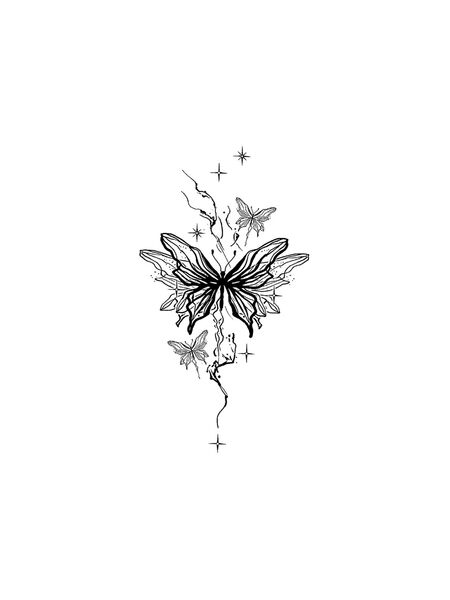 Flutterfly Whisper Tattoos