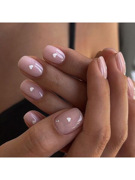 Tender Love Pink Nails