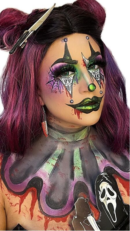 Crack Green Costume Yearly Contact Lenses